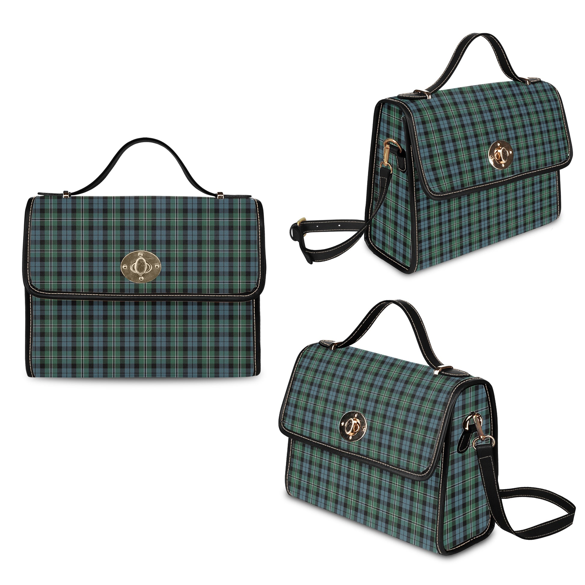 melville-tartan-leather-strap-waterproof-canvas-bag