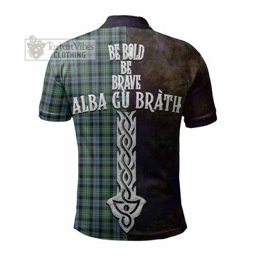 Melville Tartan Family Crest Polo Shirt Alba Gu Brath Be Brave Lion Ancient Style - Tartan Vibes Clothing