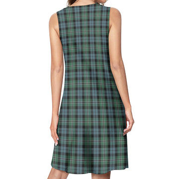 Melville Tartan Womens Casual Dresses