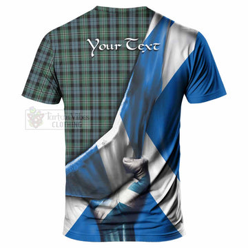 Melville Tartan T-Shirt with Family Crest Scotland Patriotic Style - Tartan Vibes Clothing