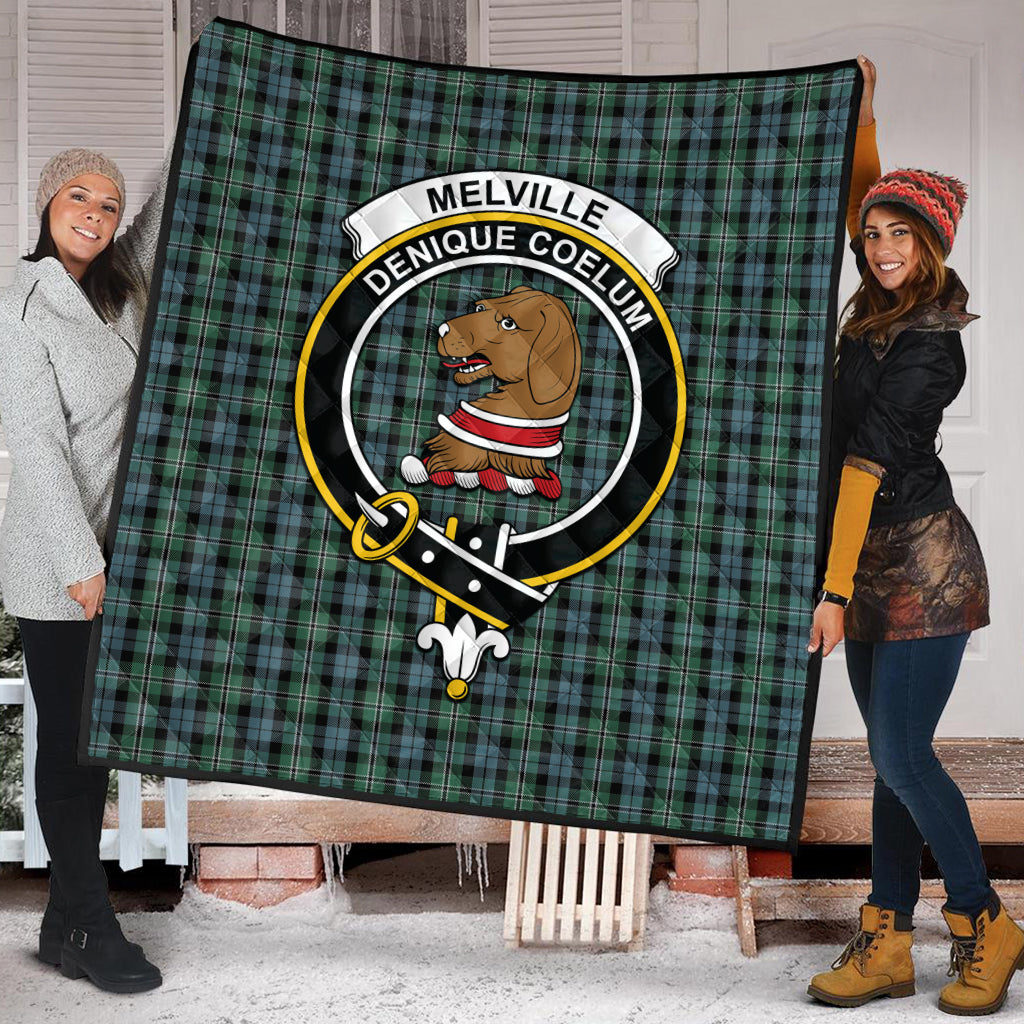 melville-tartan-quilt-with-family-crest