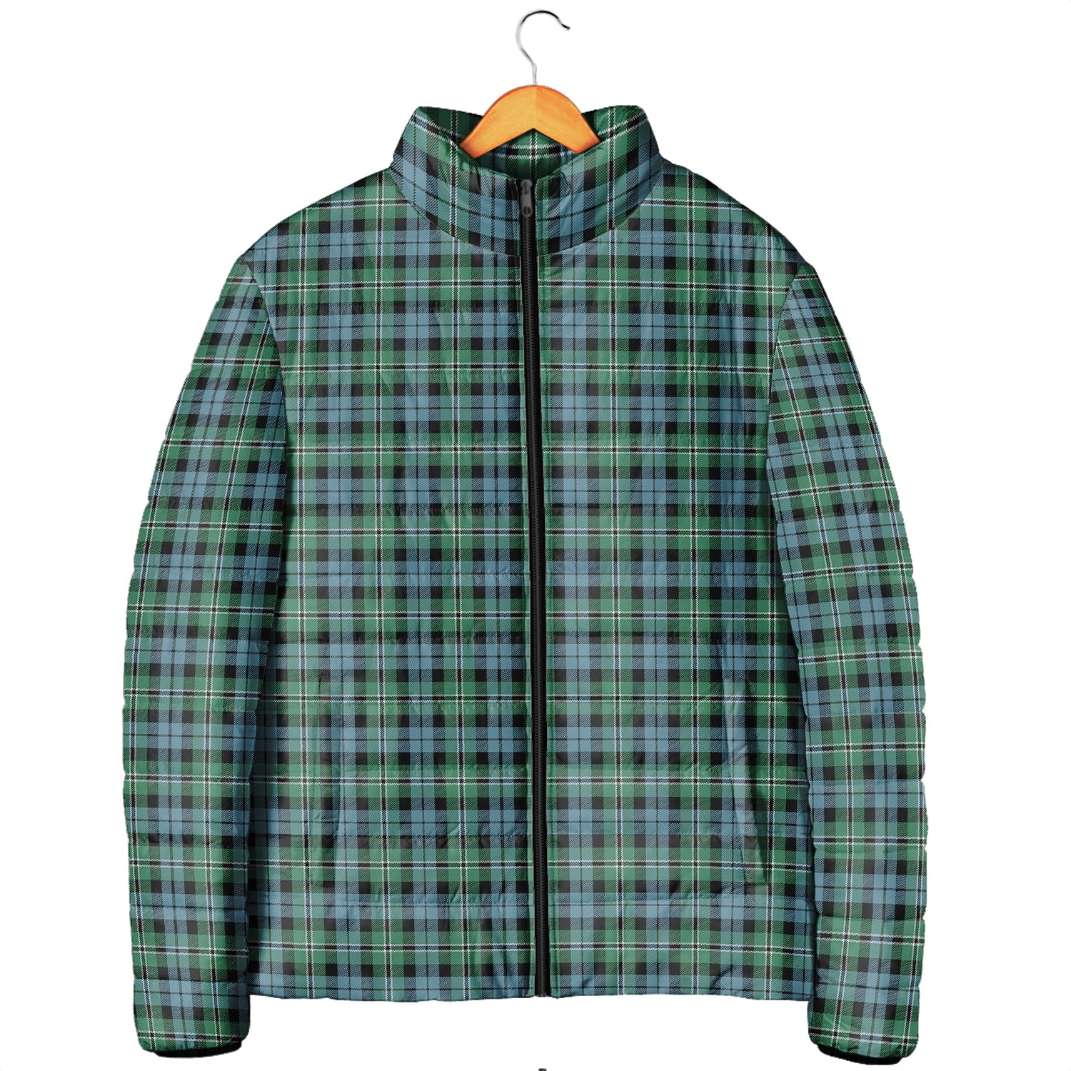 Melville Ancient Tartan Padded Jacket Men's Padded Jacket - Tartan Vibes Clothing