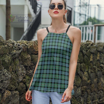 Melville Ancient Tartan Loose Halter Neck Camisole