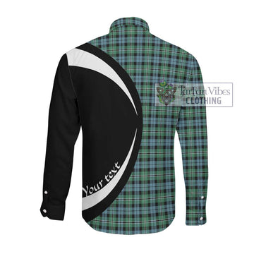 Melville Ancient Tartan Long Sleeve Button Up with Family Crest Circle Style