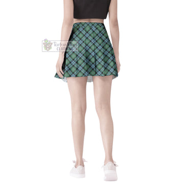 Melville Ancient Tartan Women's Plated Mini Skirt