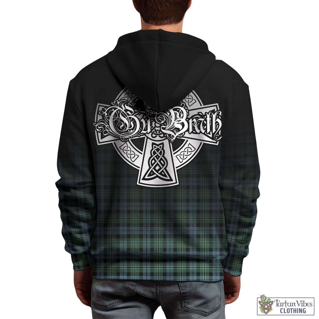 Tartan Vibes Clothing Melville Ancient Tartan Hoodie Featuring Alba Gu Brath Family Crest Celtic Inspired