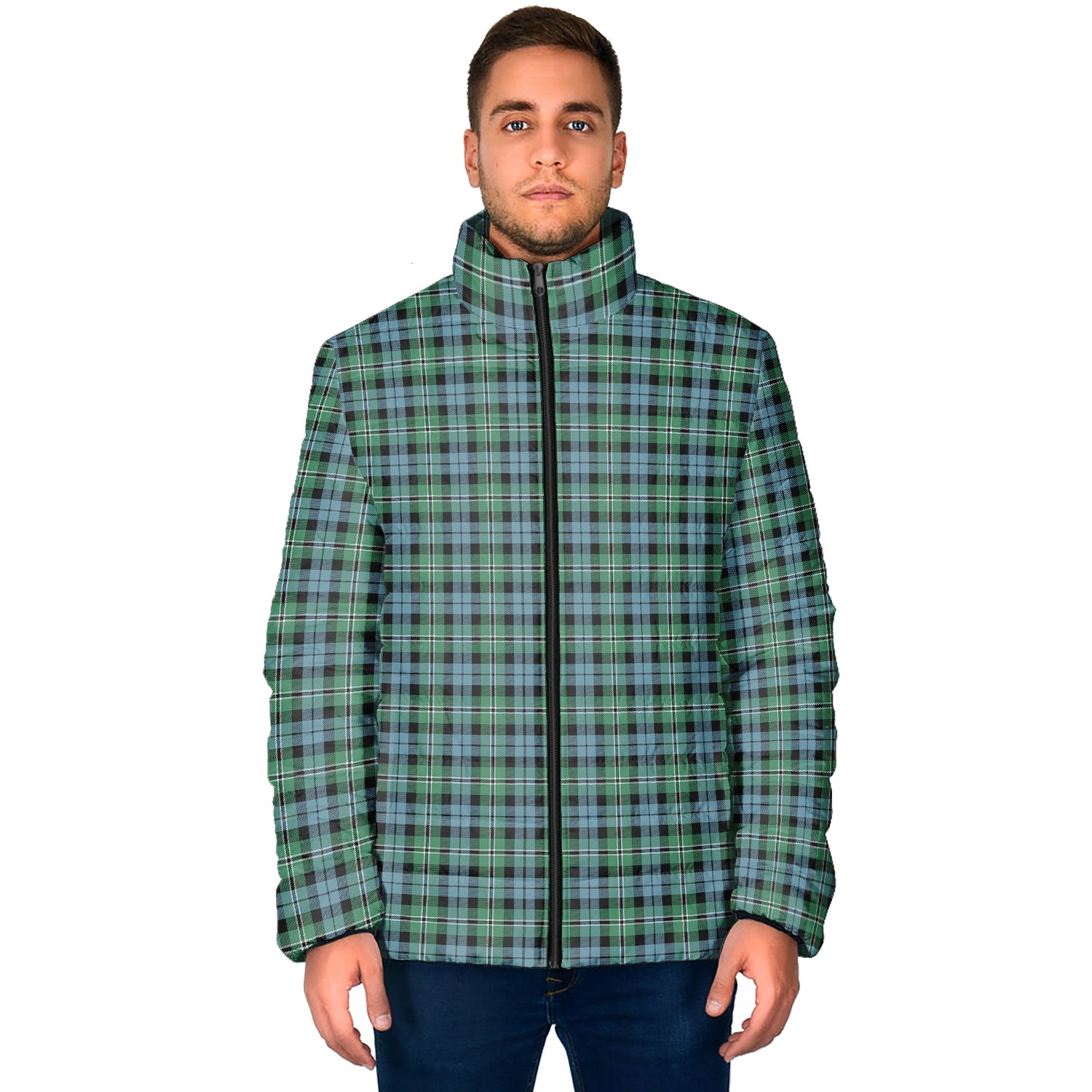 Melville Ancient Tartan Padded Jacket - Tartan Vibes Clothing