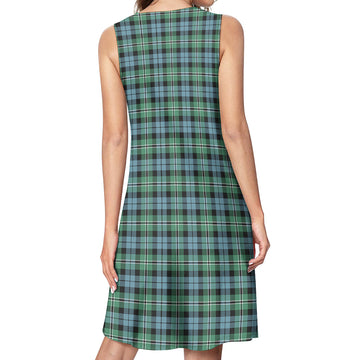 Melville Ancient Tartan Womens Casual Dresses