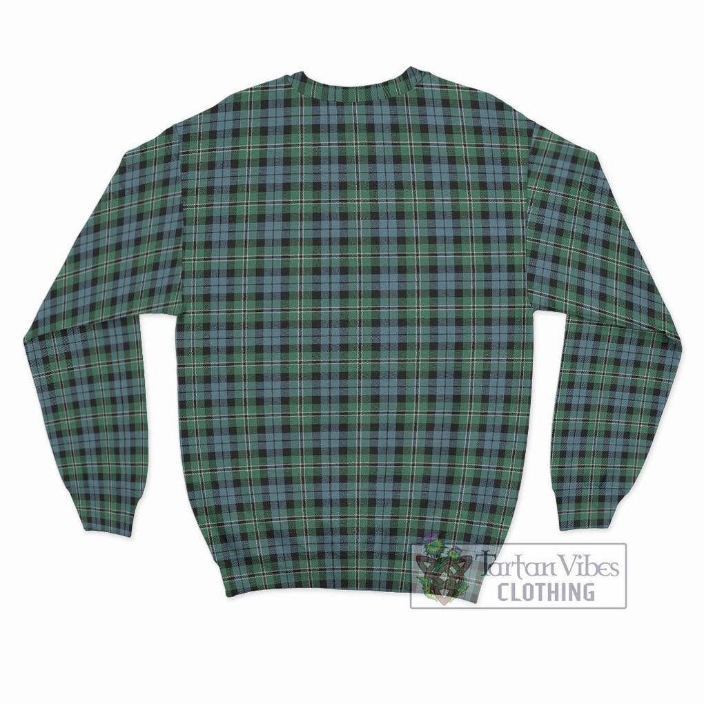 Melville Ancient Tartan Sweatshirt with Family Crest DNA In Me Style - Tartanvibesclothing Shop