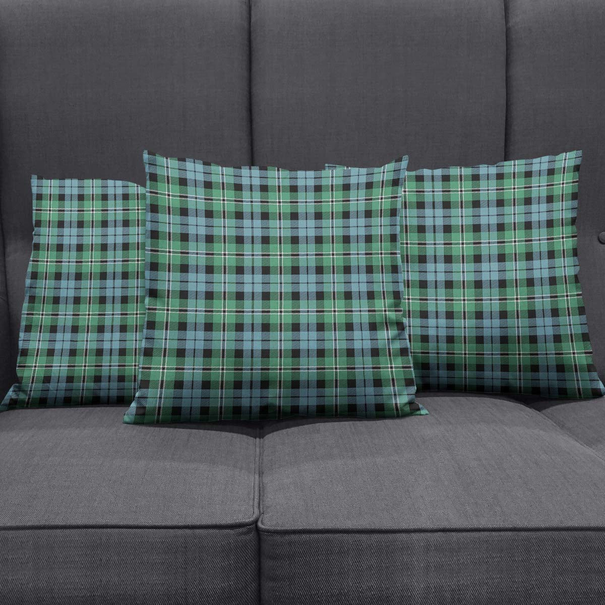 Melville Ancient Tartan Pillow Cover - Tartanvibesclothing