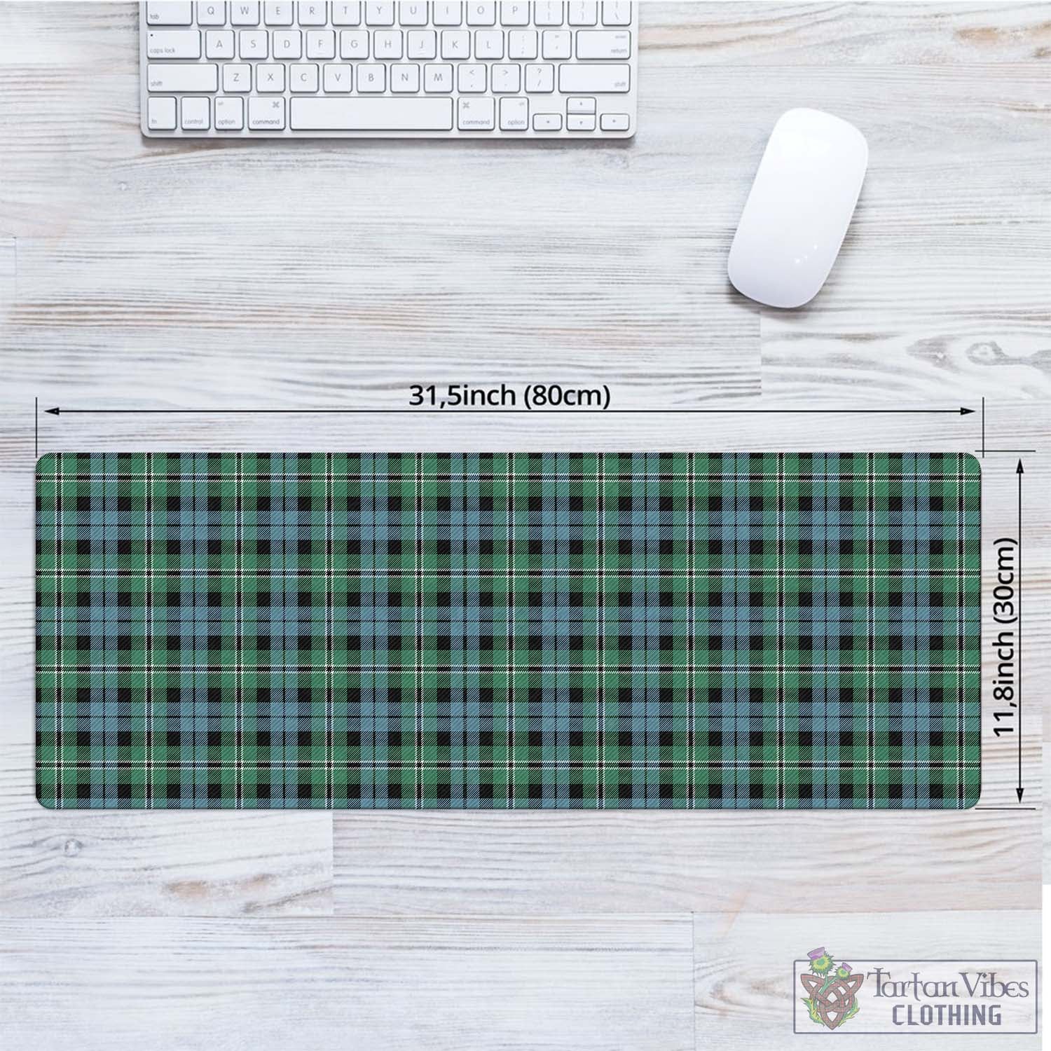 Tartan Vibes Clothing Melville Ancient Tartan Mouse Pad