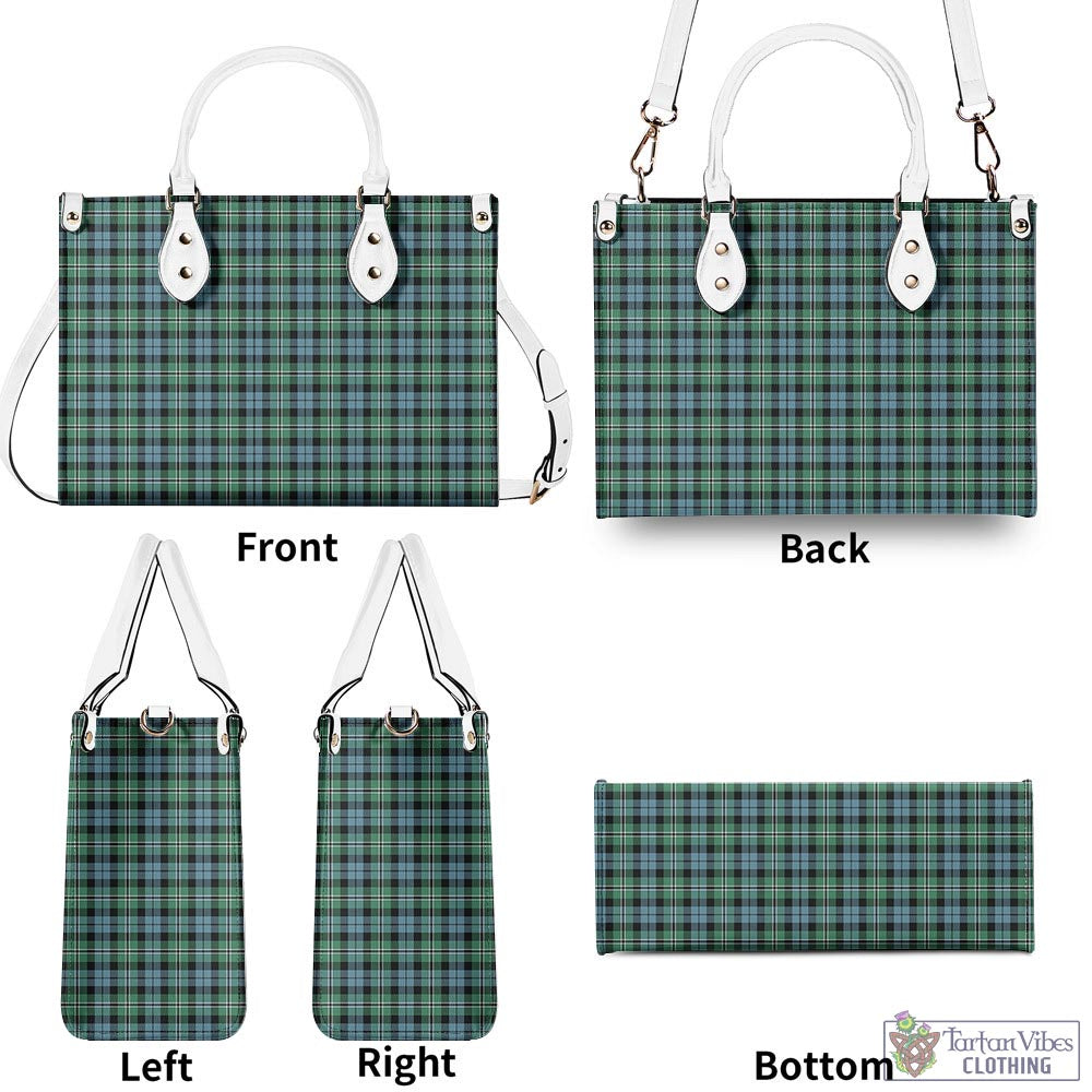 Tartan Vibes Clothing Melville Ancient Tartan Luxury Leather Handbags