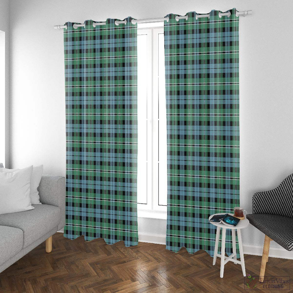 Melville Ancient Tartan Window Curtain