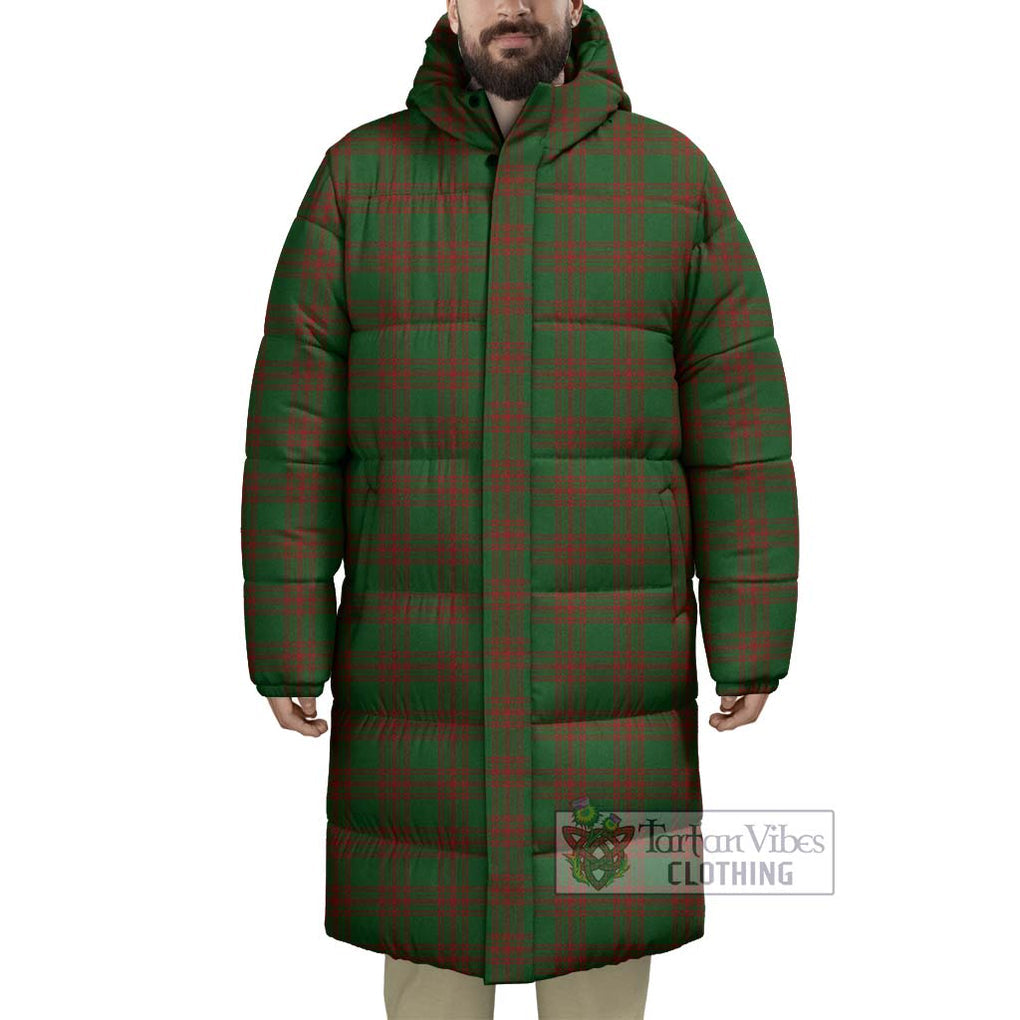 Tartan Vibes Clothing Menzies Tartan Long Down Jacket