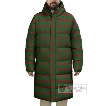 Menzies Tartan Long Down Jacket