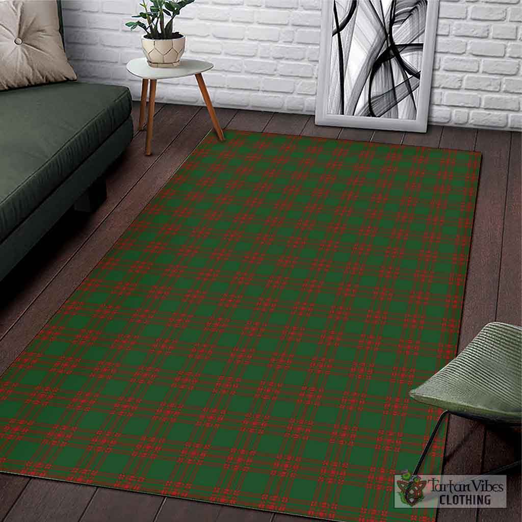 Tartan Vibes Clothing Menzies Tartan Area Rug