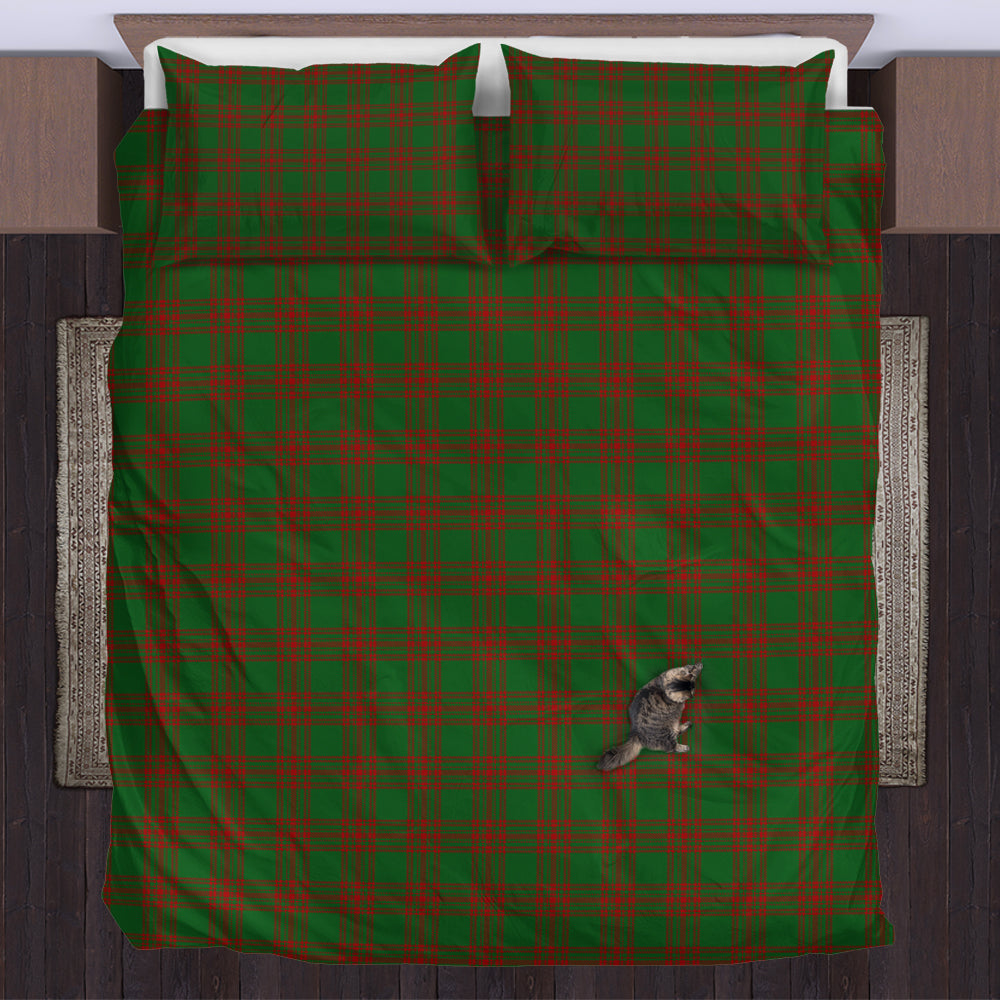 Menzies Tartan Bedding Set US Bedding Set - Tartan Vibes Clothing