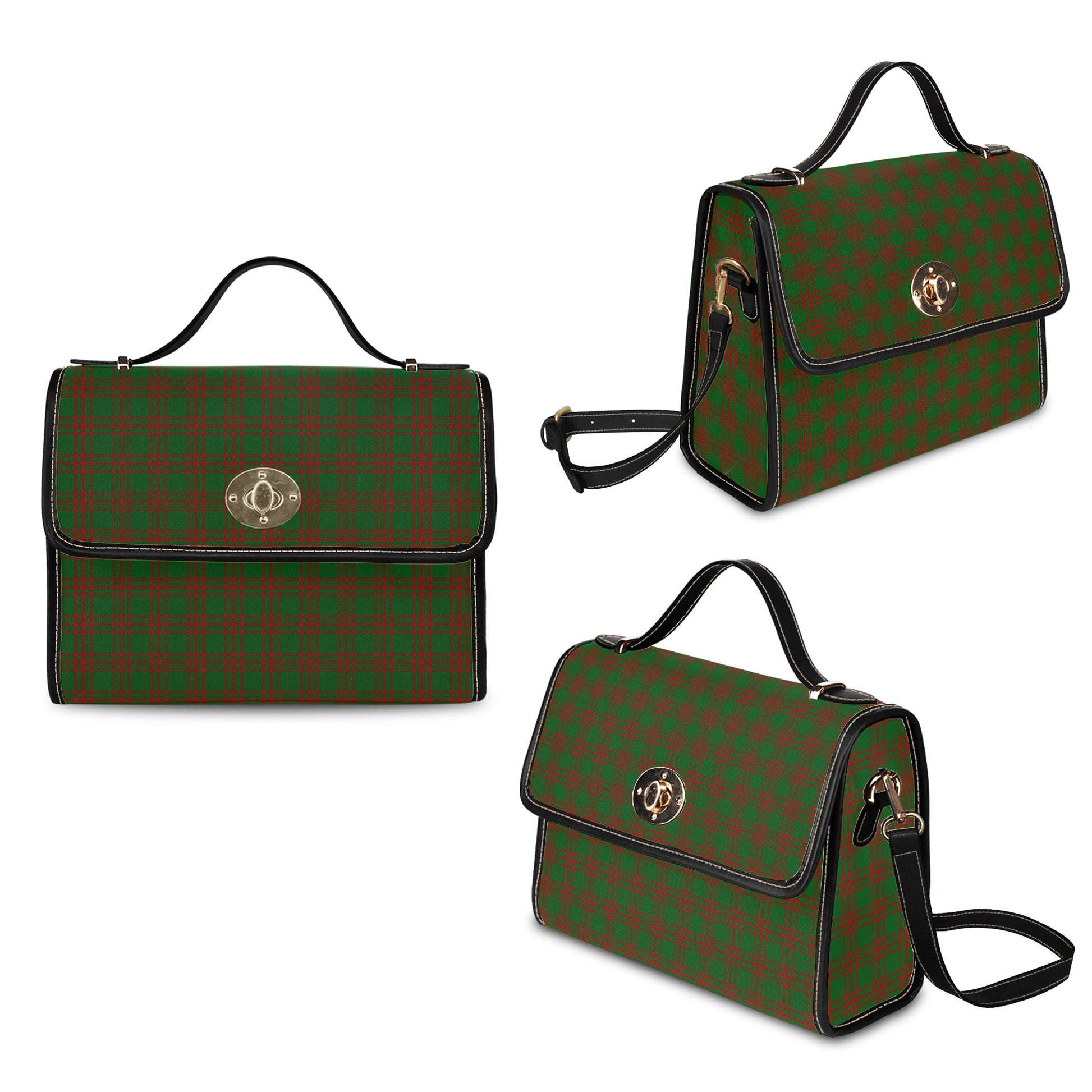 menzies-tartan-leather-strap-waterproof-canvas-bag