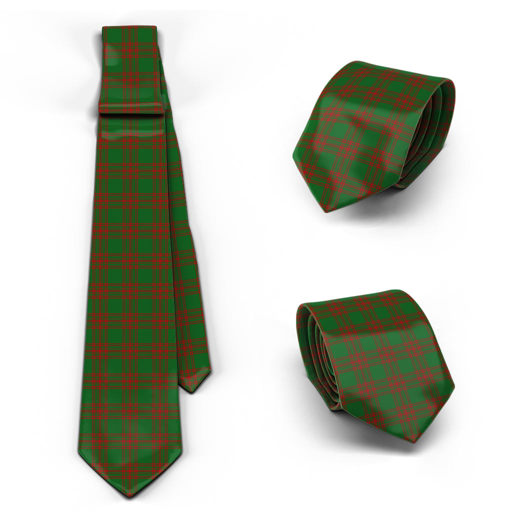 Menzies Tartan Classic Necktie Necktie One Size - Tartan Vibes Clothing