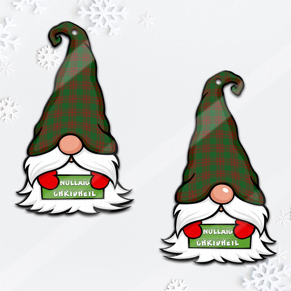 Menzies Gnome Christmas Ornament with His Tartan Christmas Hat - Tartan Vibes Clothing