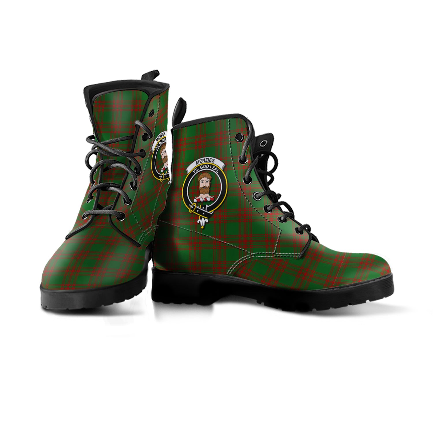 menzies-tartan-leather-boots-with-family-crest