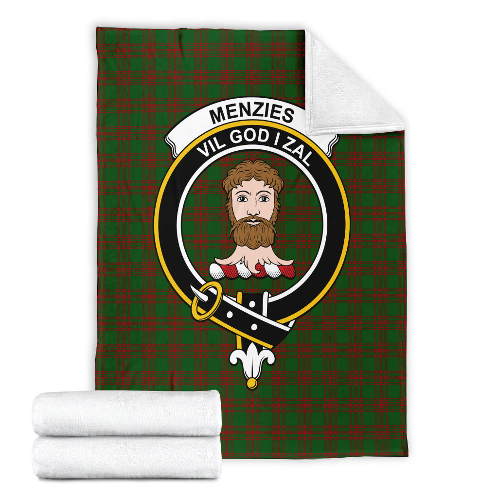 menzies-tartab-blanket-with-family-crest