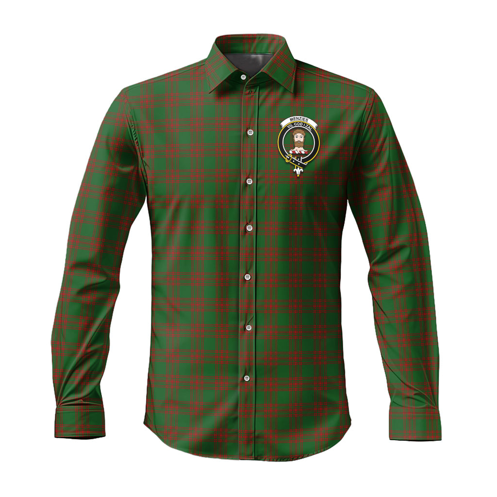 menzies-tartan-long-sleeve-button-up-shirt-with-family-crest