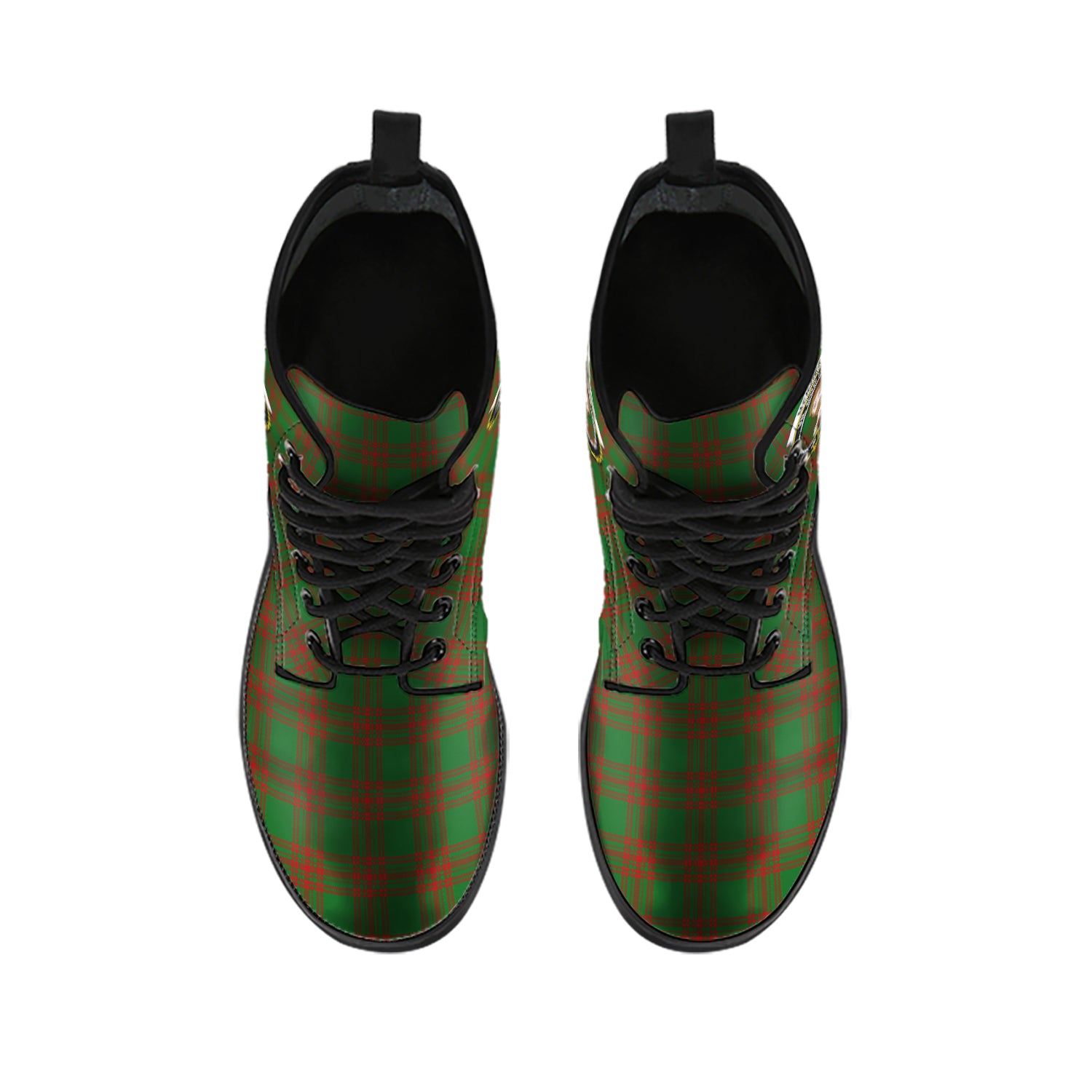 menzies-tartan-leather-boots-with-family-crest