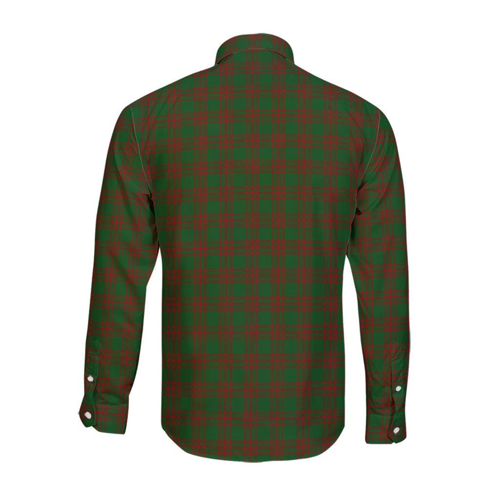 menzies-tartan-long-sleeve-button-up-shirt-with-family-crest