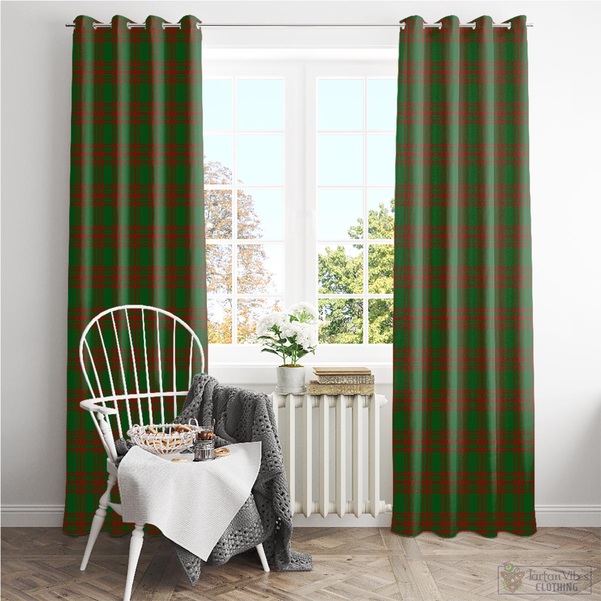 Menzies Tartan Window Curtain