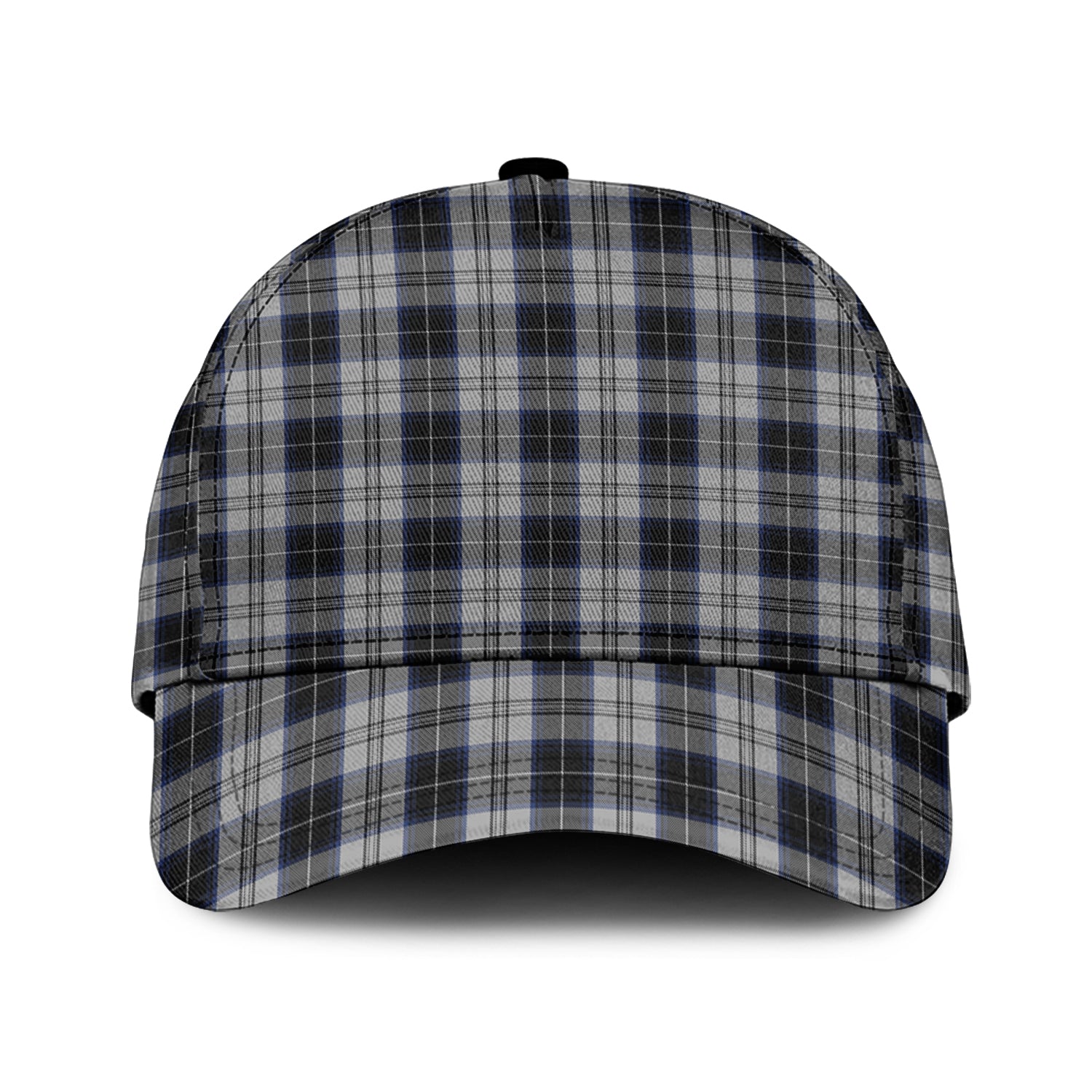 Menzies Black Dress Tartan Classic Cap Classic Cap Universal Fit - Tartan Vibes Clothing