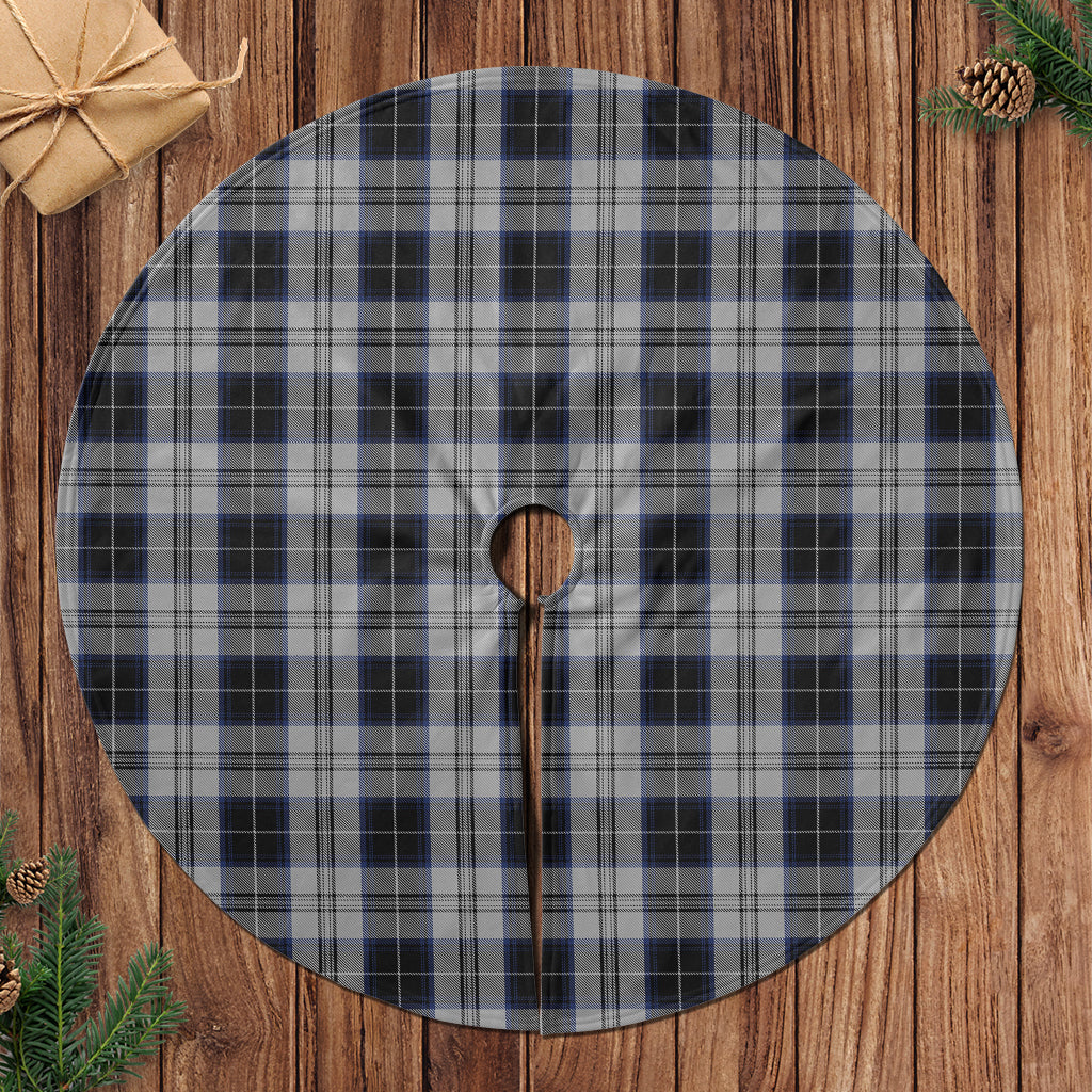 Menzies Black Dress Tartan Christmas Tree Skirt - Tartanvibesclothing