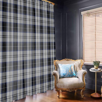 Menzies Black Dress Tartan Window Curtain