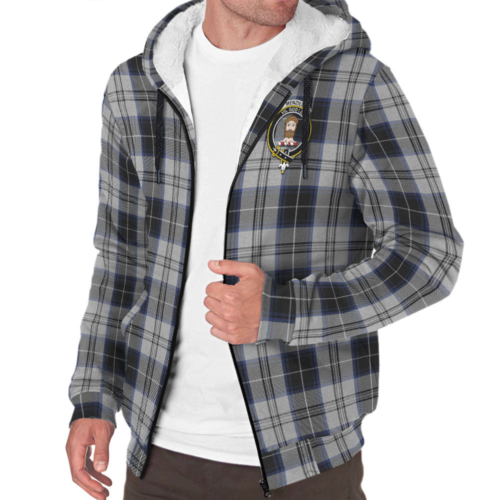 menzies-black-dress-tartan-sherpa-hoodie-with-family-crest