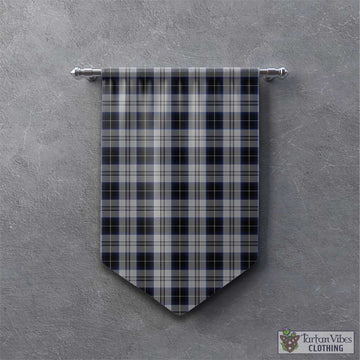 Menzies Black Dress Tartan Gonfalon, Tartan Banner