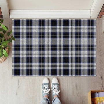 Menzies Black Dress Tartan Door Mat