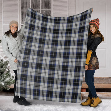 Menzies Black Dress Tartan Blanket