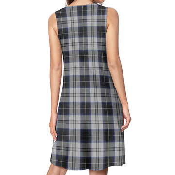 Menzies Black Dress Tartan Womens Casual Dresses