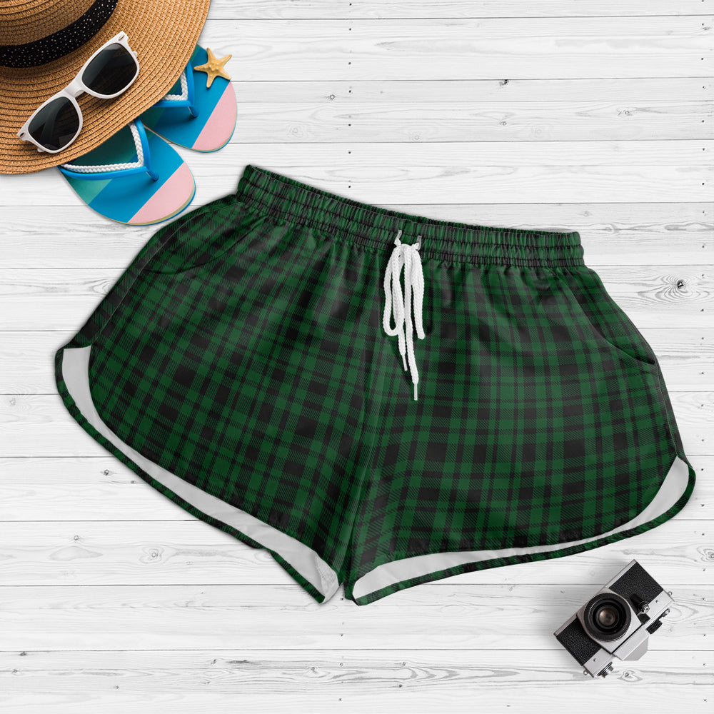 menzies-green-tartan-womens-shorts