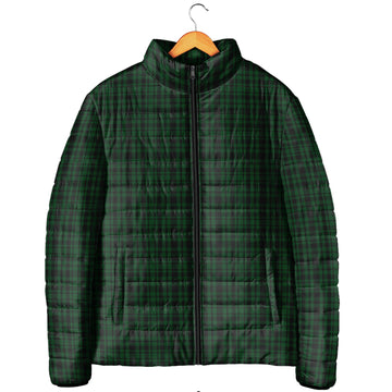 Menzies Green Tartan Padded Jacket