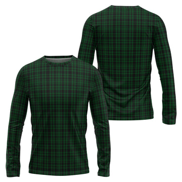 Menzies Green Tartan Long Sleeve T-Shirt