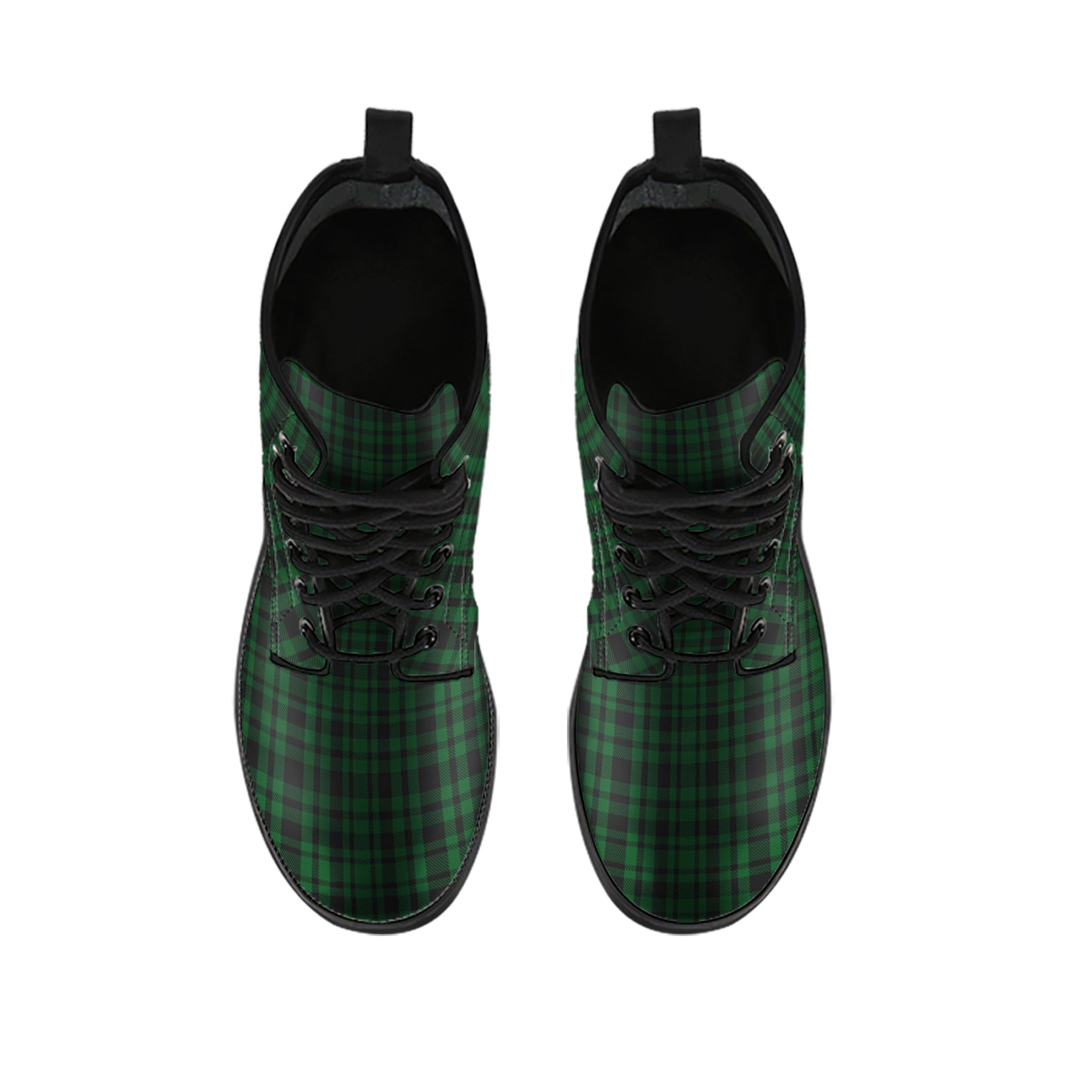 menzies-green-tartan-leather-boots