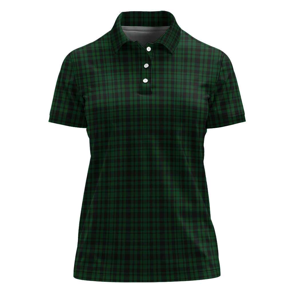 menzies-green-tartan-polo-shirt-for-women