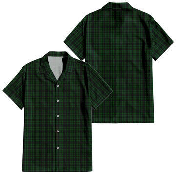 Menzies Green Tartan Short Sleeve Button Down Shirt