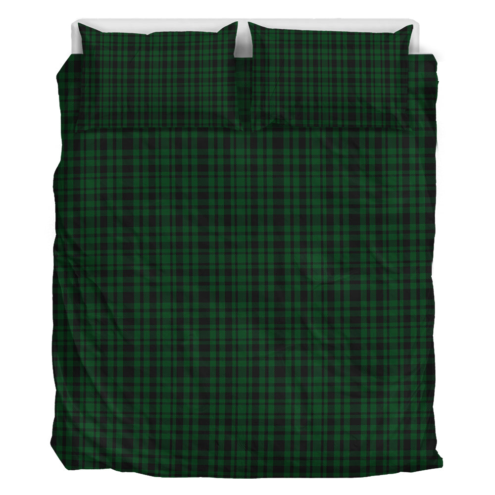 Menzies Green Tartan Bedding Set - Tartan Vibes Clothing