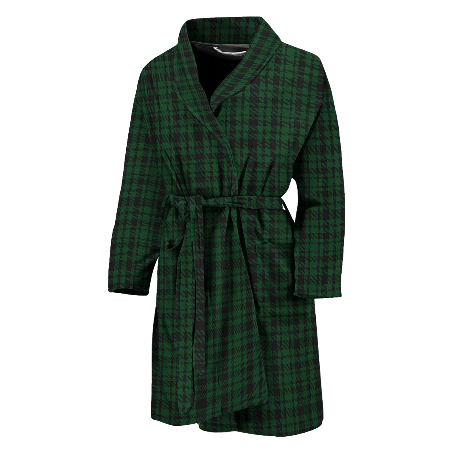 Menzies Green Tartan Bathrobe - Tartan Vibes Clothing