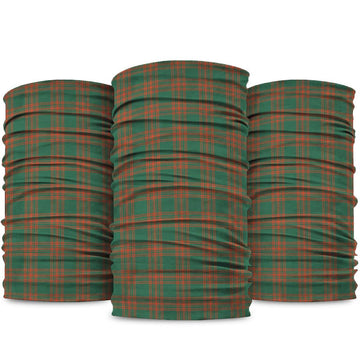 Menzies Green Ancient Tartan Neck Gaiters, Tartan Bandanas, Tartan Head Band