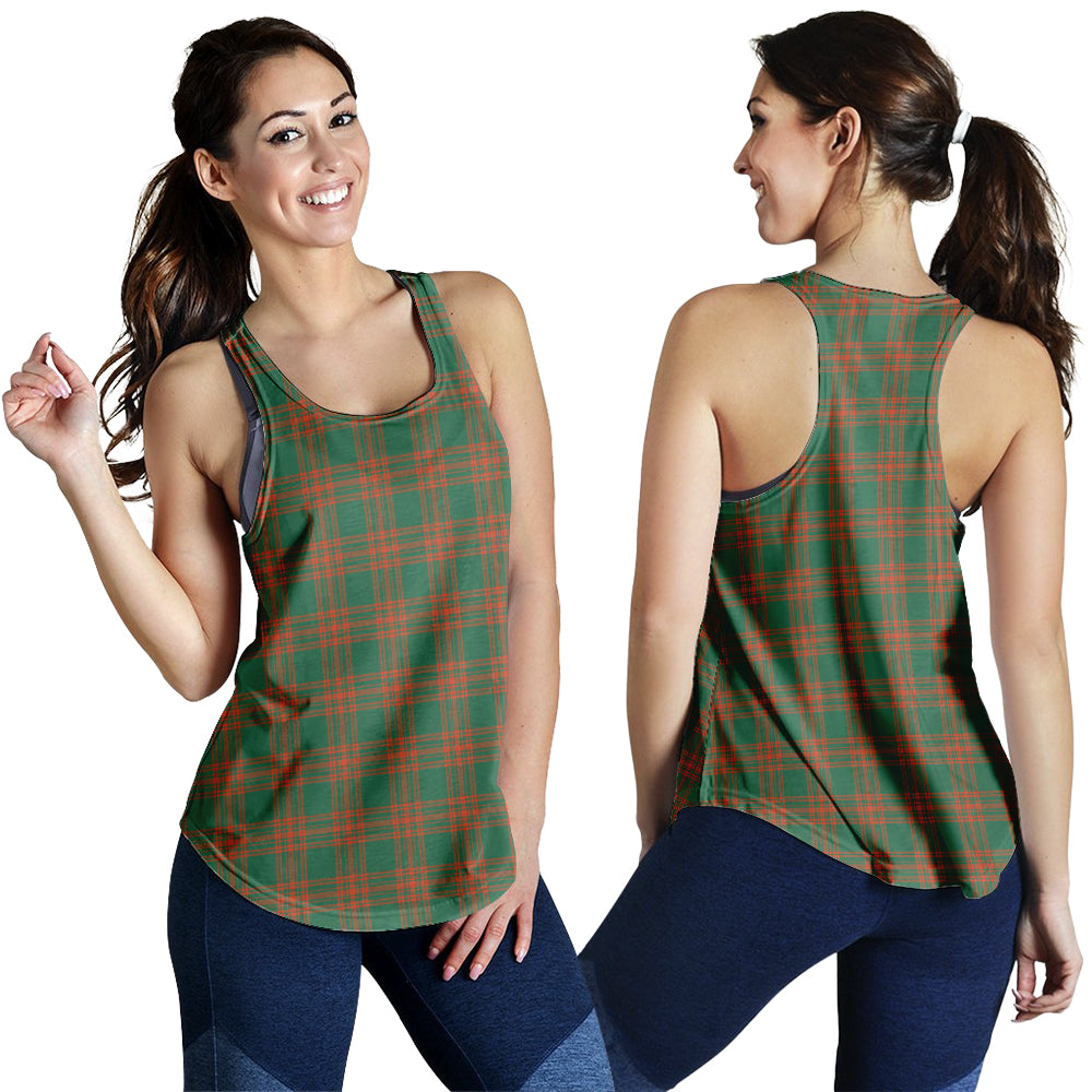 menzies-green-ancient-tartan-women-racerback-tanks