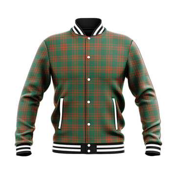 Menzies Green Ancient Tartan Baseball Jacket