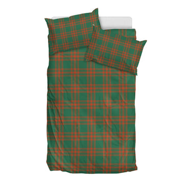 Menzies Green Ancient Tartan Bedding Set